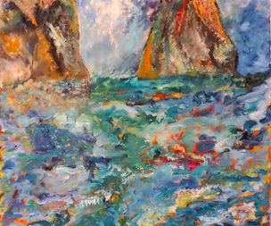 Calpe ( oil ) (SOLD)